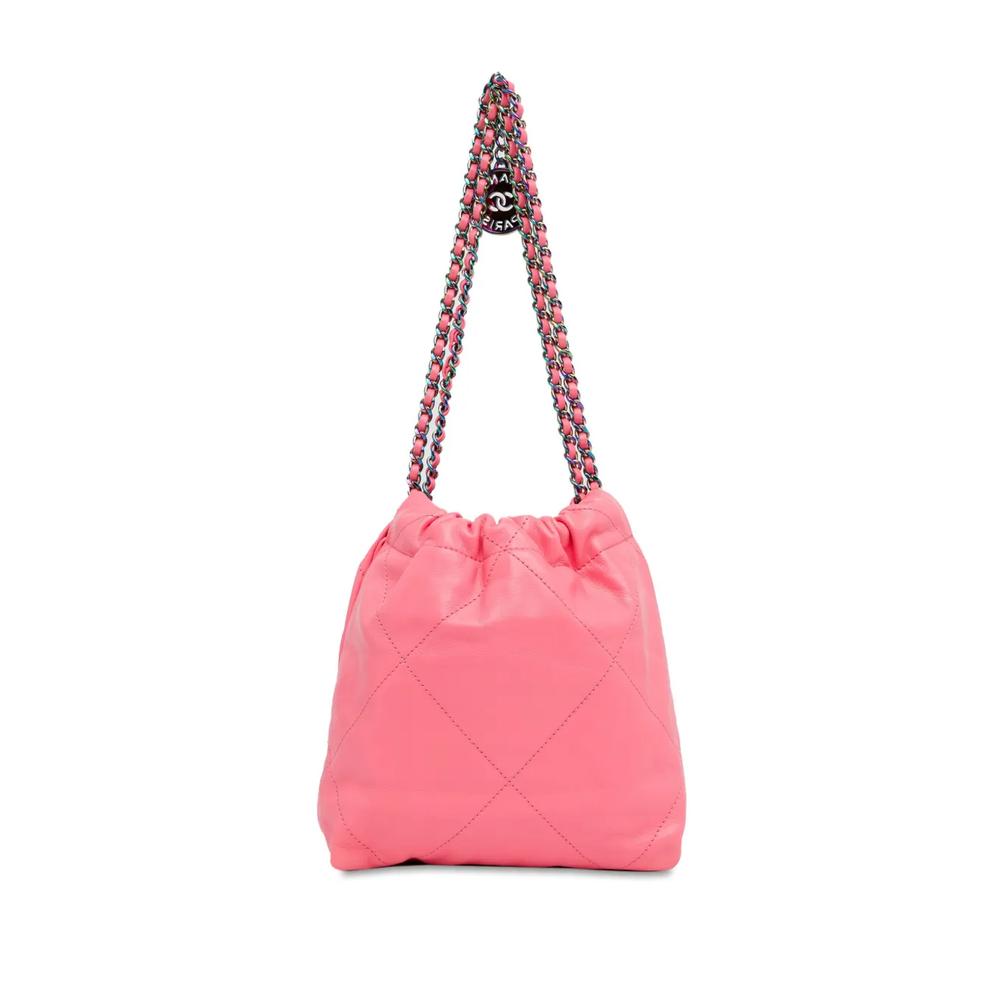 Сумка-сэтчел Mini Shiny Calfskin Rainbow Hardware 22 Bag (2021-2023 годы) 2
