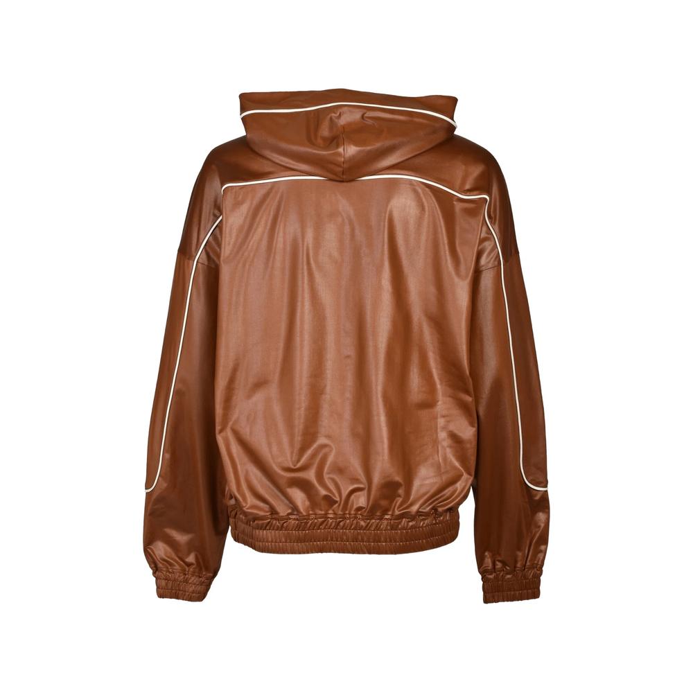 piping half-zip hoodie 2