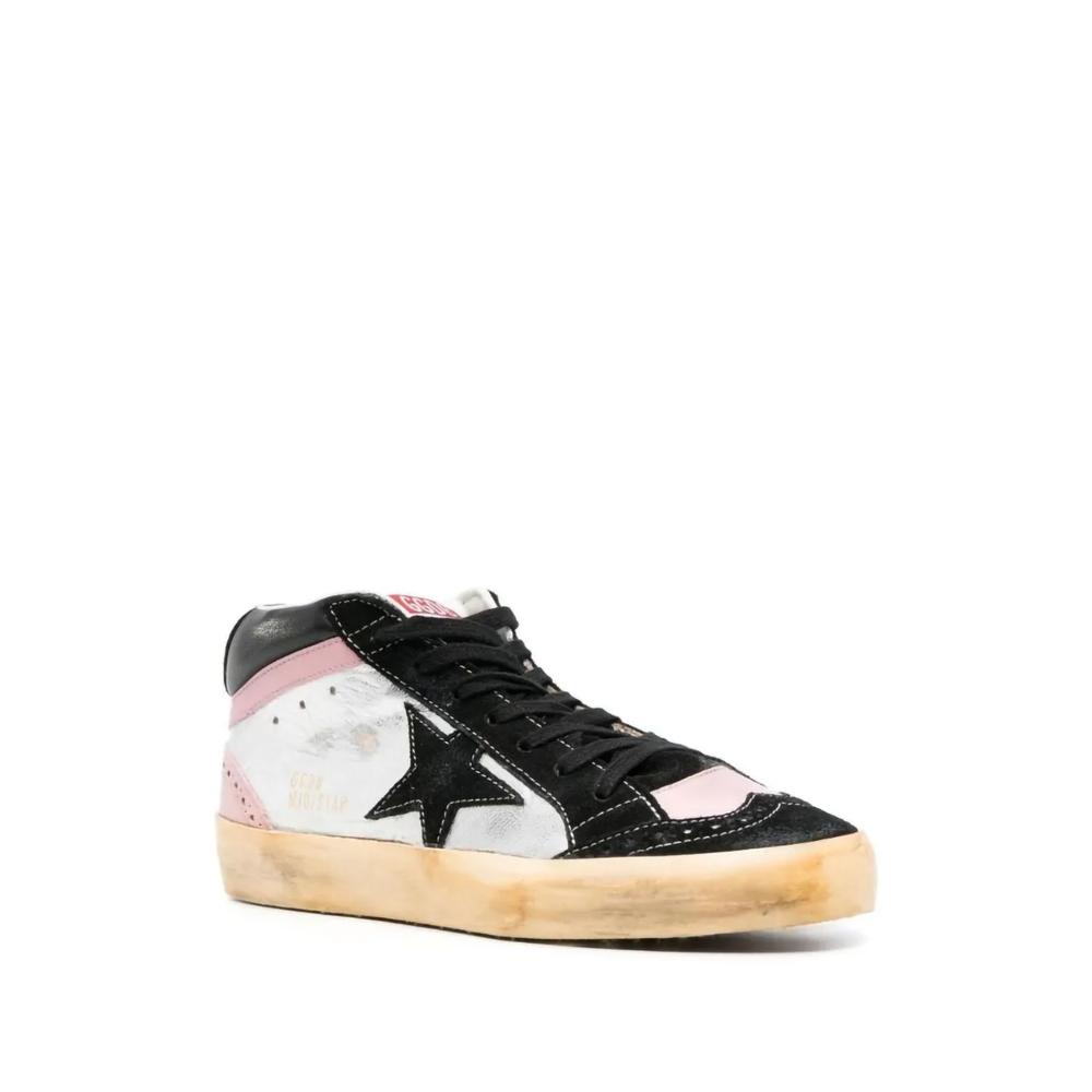 Кеды Mid Star WMNS Black Silver Pink 2