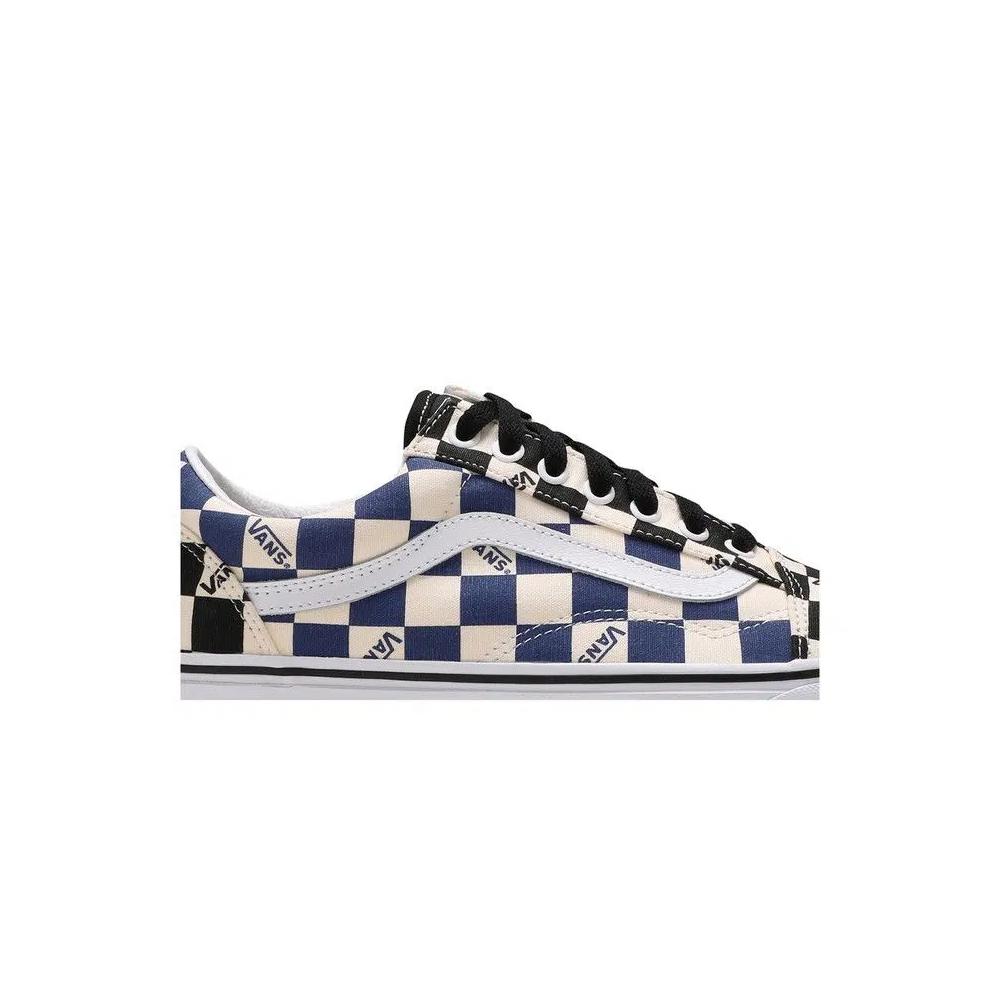 Лайфстайл Vans Old Skool «Big Check Black Navy» 2