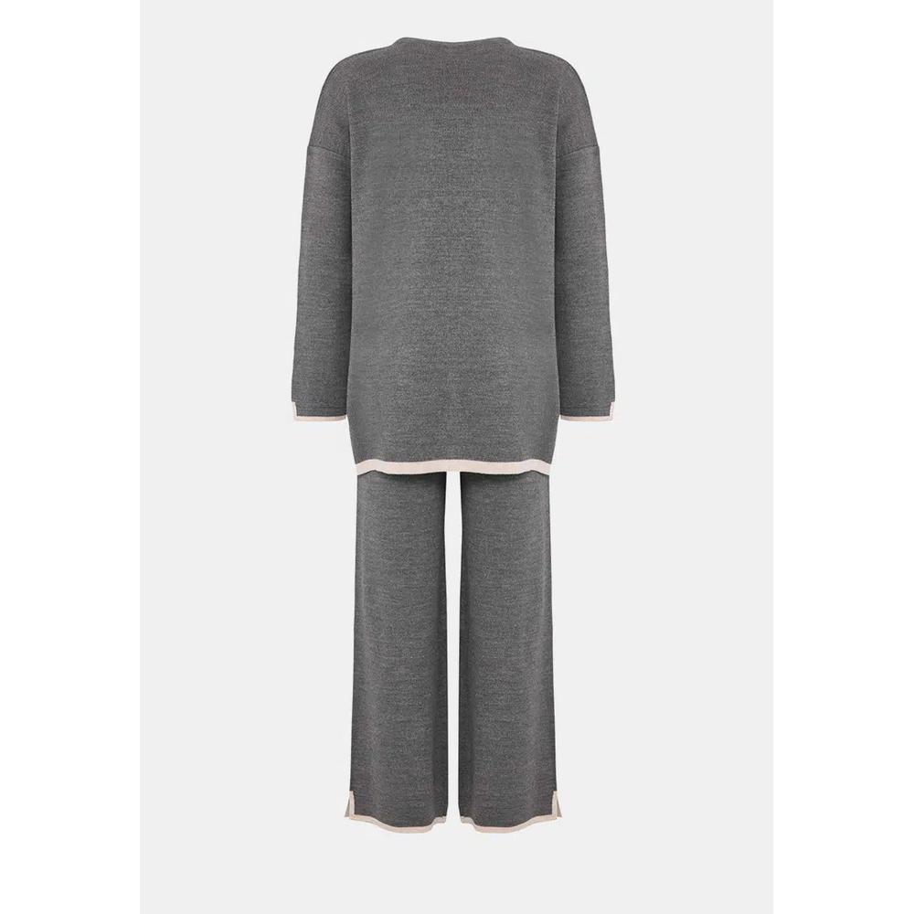 Комплект из топа и низа с контрастной отделкой Anthracite Wide Fit 6
