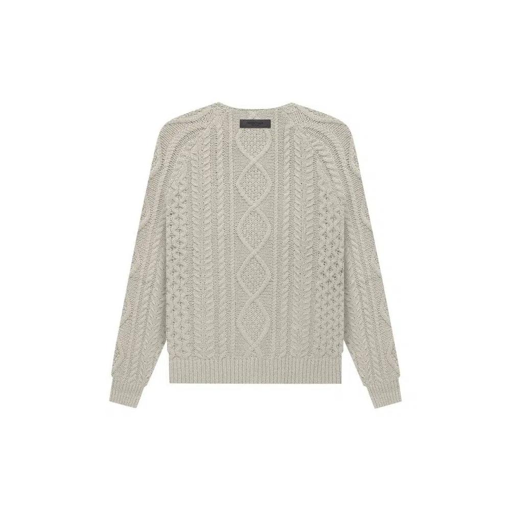 Свитера Fear of God Essentials Cable Knit 'Дым' 2