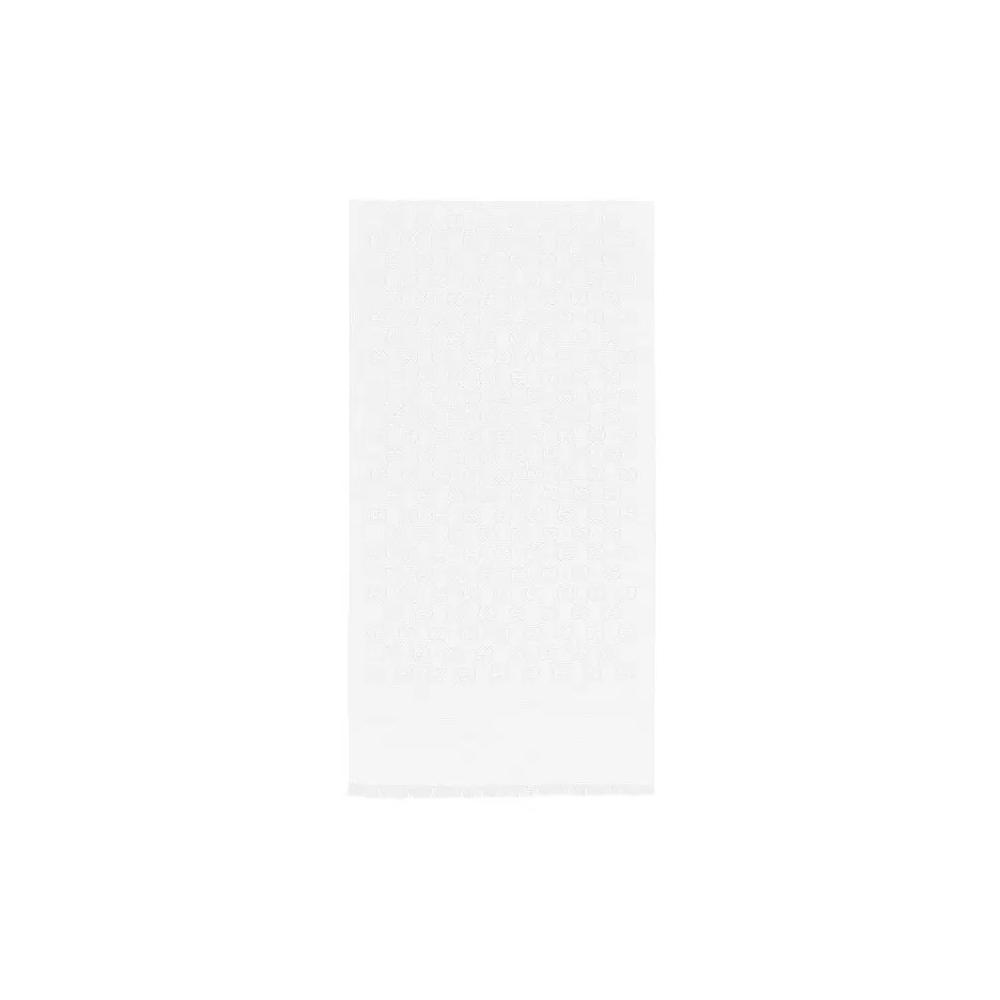 Шарфы Gucci GG Logo Scarf 'White' 2