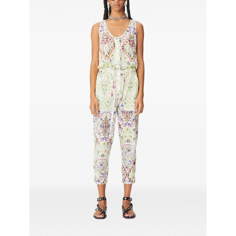 Esquel Iriel graphic-print drawstring jumpsuit 2
