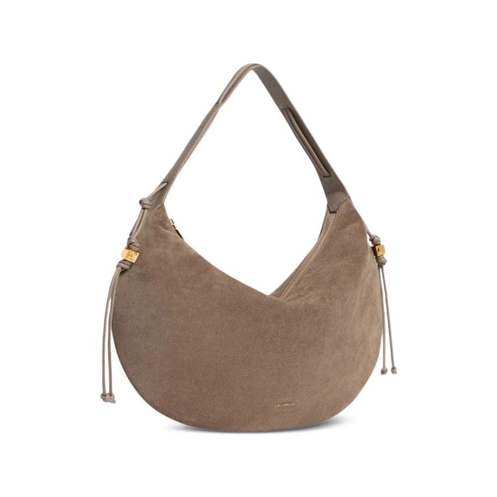 large Thess suede shoulder bag 2