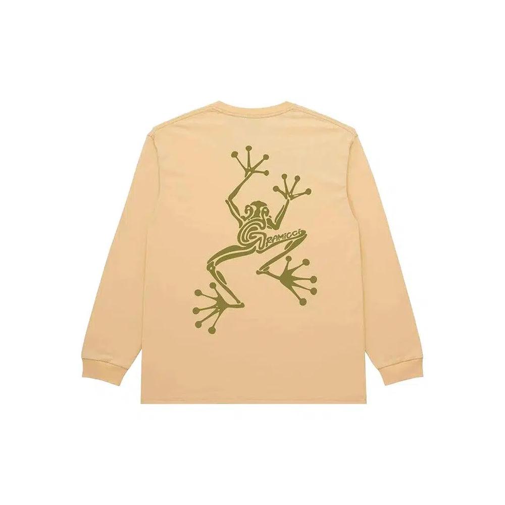 Футболки с длинным рукавом Gramicci Sticky Hands Long-Sleeve Tee 'Mango' 2