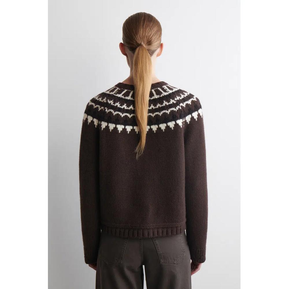 FAIR ISLE ШЕРСТЯНОЙ-КАШЕМИРОВЫЙ КАРДИГАН 4