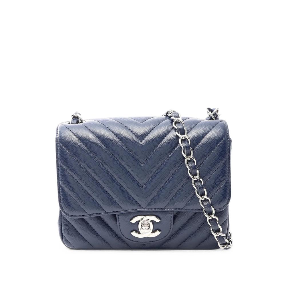 2016-2017 Chevron V-stitch mini shoulder bag 1