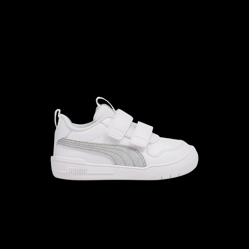 Кроссовки Puma Multiflex Toddler 'Glitz Formstrip - White Silver' 1