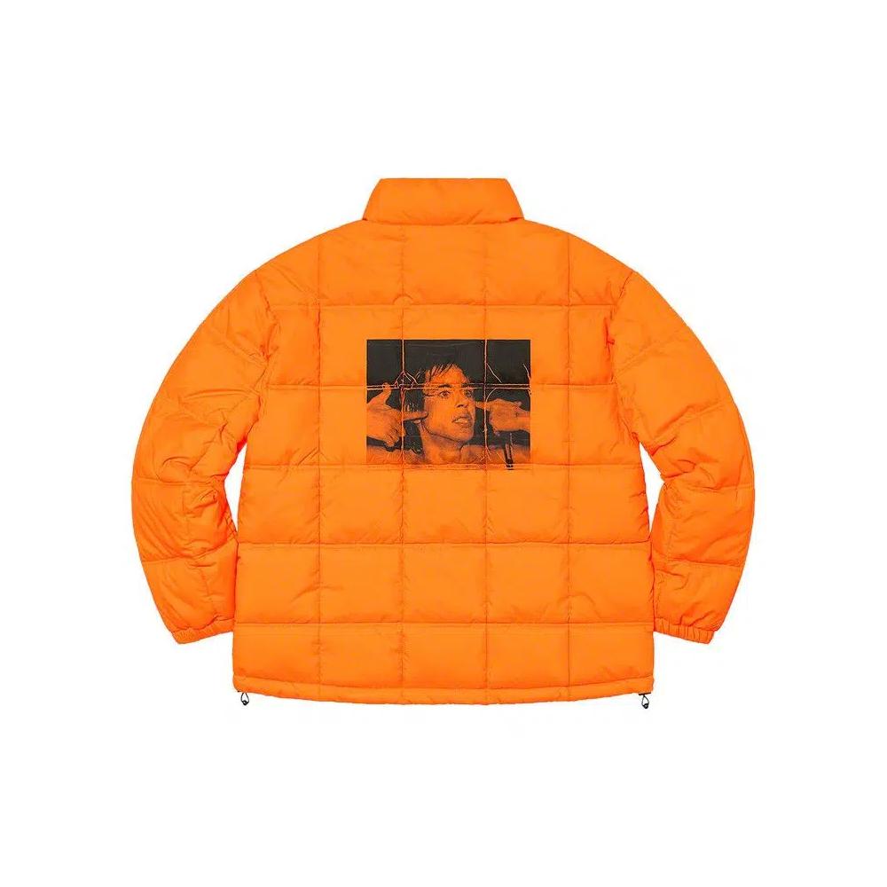 Пуховики Supreme Iggy Pop Puffy Jacket 'Orange' 2