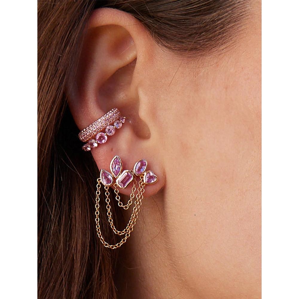 embellished sapphire ear cuff 2