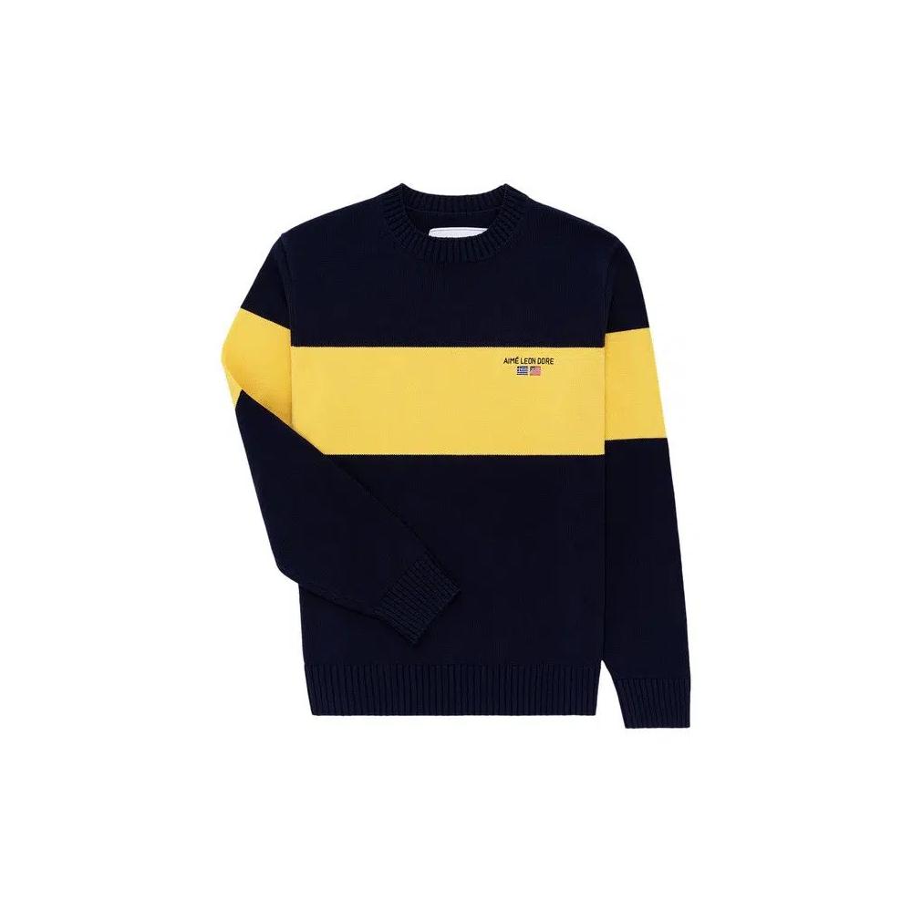 Свитера Aimé Leon Dore 38-GS Offshore Knit Crewneck Свитер 'Maritime Blue' 1