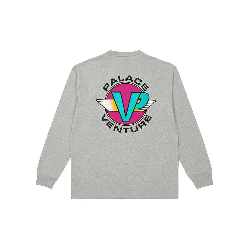 Футболки Palace Venture Long-Sleeve 'Grey Marl' 2