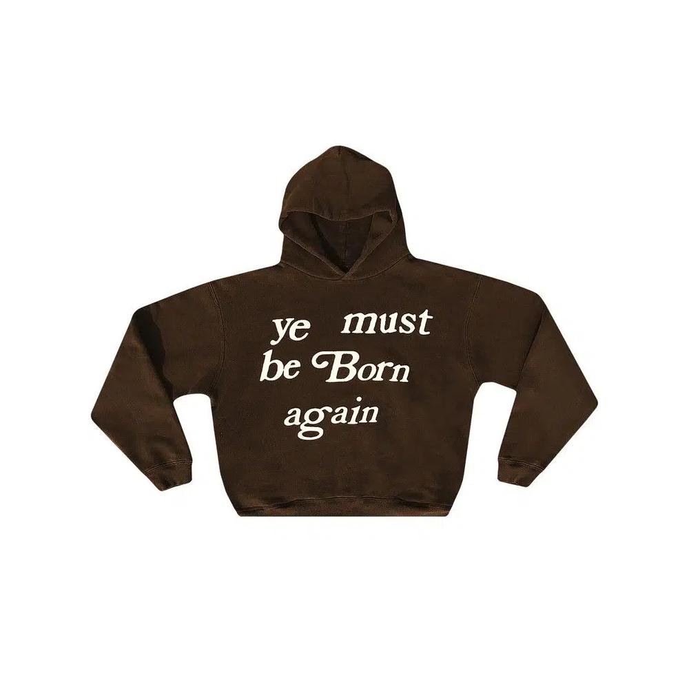 Толстовки Cactus Plant Flea Market Born Again Hooded Sweatshirt 'Коричневый' 1