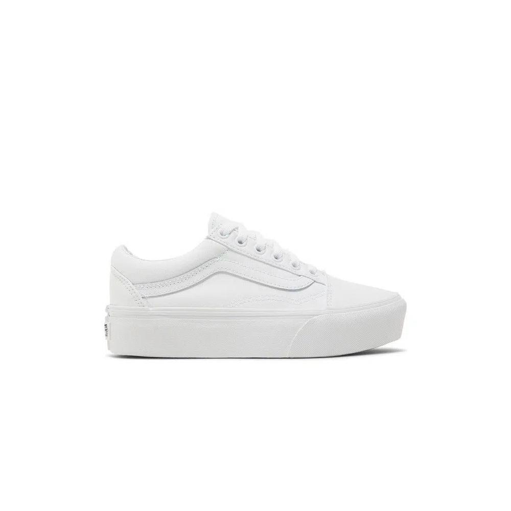 Лайфстайл Vans Old Skool Platform 'True White' 1