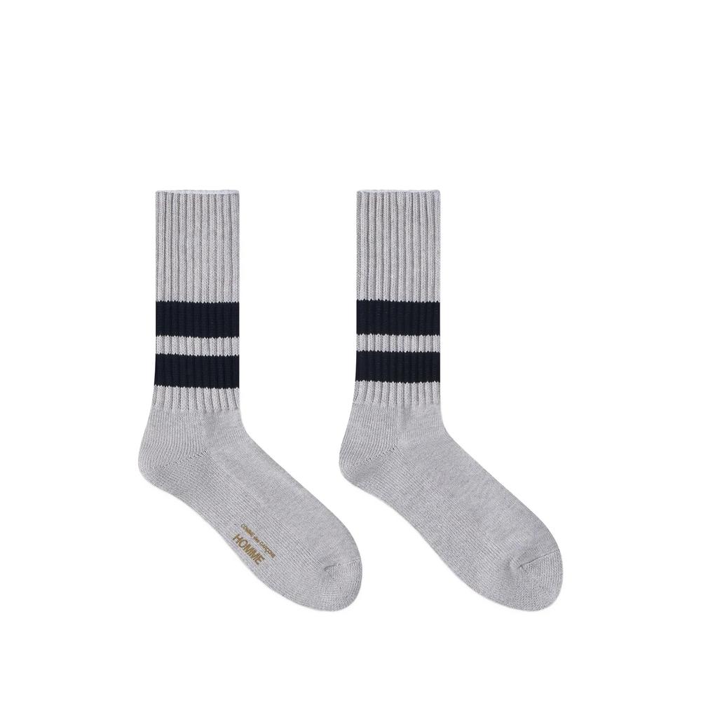 stripe-detail ribbed socks 2
