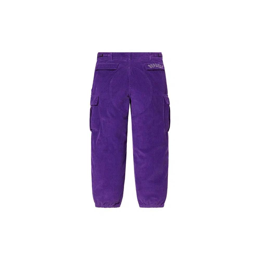 Карго-штаны Supreme x Nike Arc Corduroy Cargo Pant 'Фиолетовый' 2
