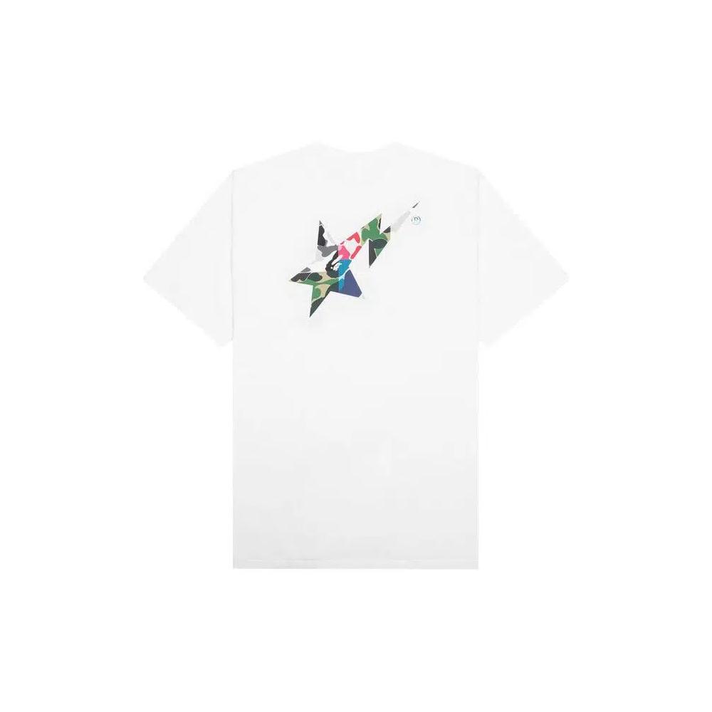 Футболки BAPE ABC Camo Crazy Bape Sta Logo Tee 'White' 2