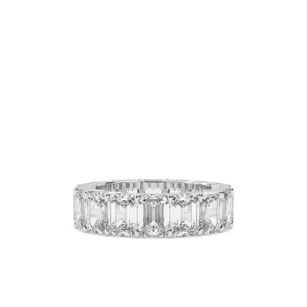 Кольцо Eternity Band из белого золота с бриллиантами 1