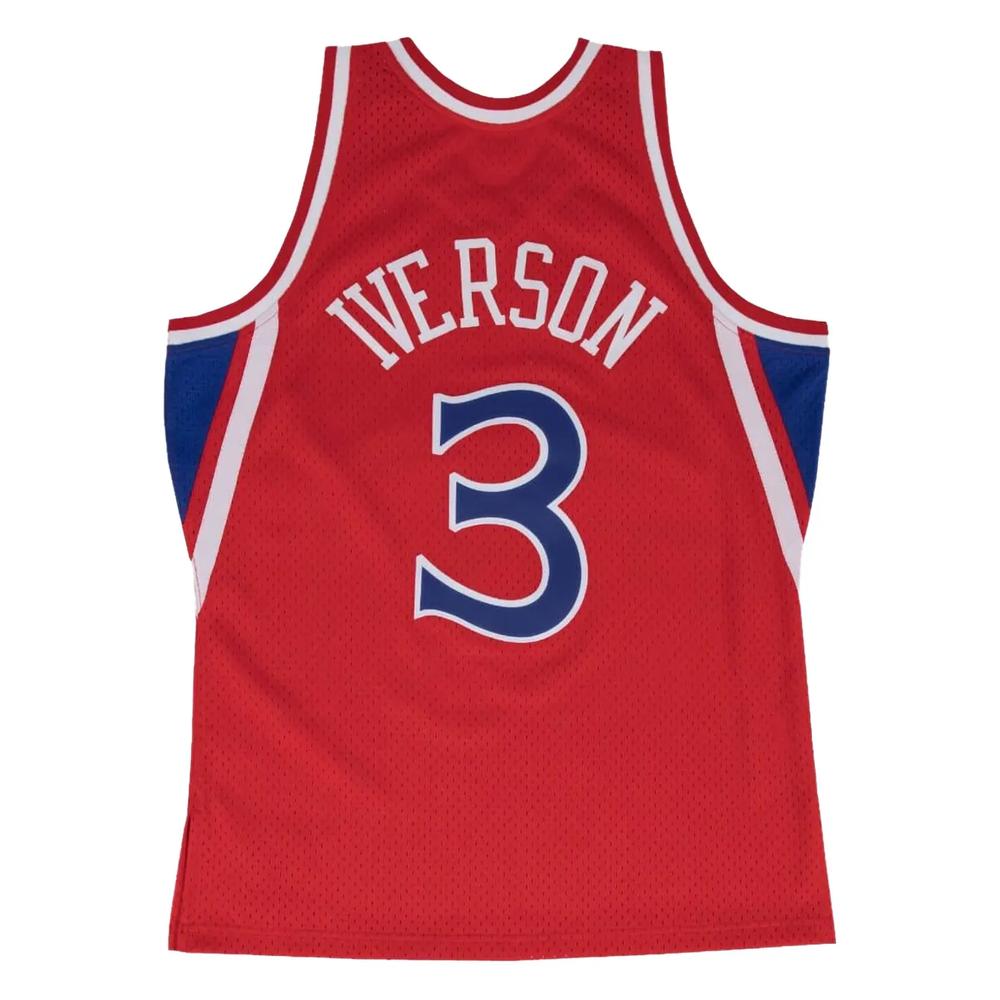 Топ 76ers 96 Allen Iverson Swingman Road из коллаборации с NBA 2