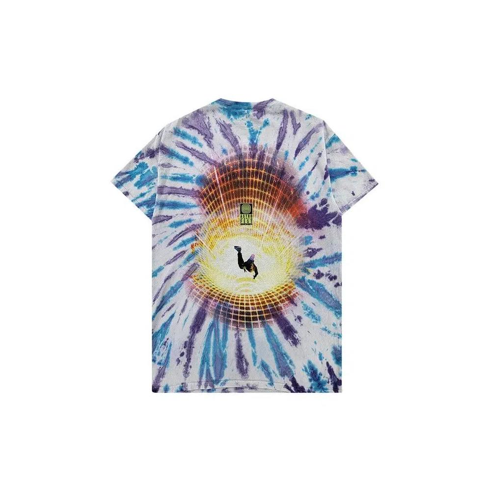 Футболки Cactus Jack by Travis Scott Flame Tee 'Tie Dye' 2