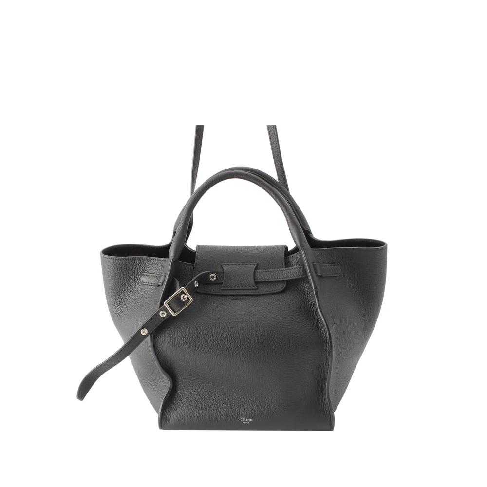 Сумка-сэтчел Supple Grained Calfskin Big Bag среднего размера (2010-2026 годы) 1