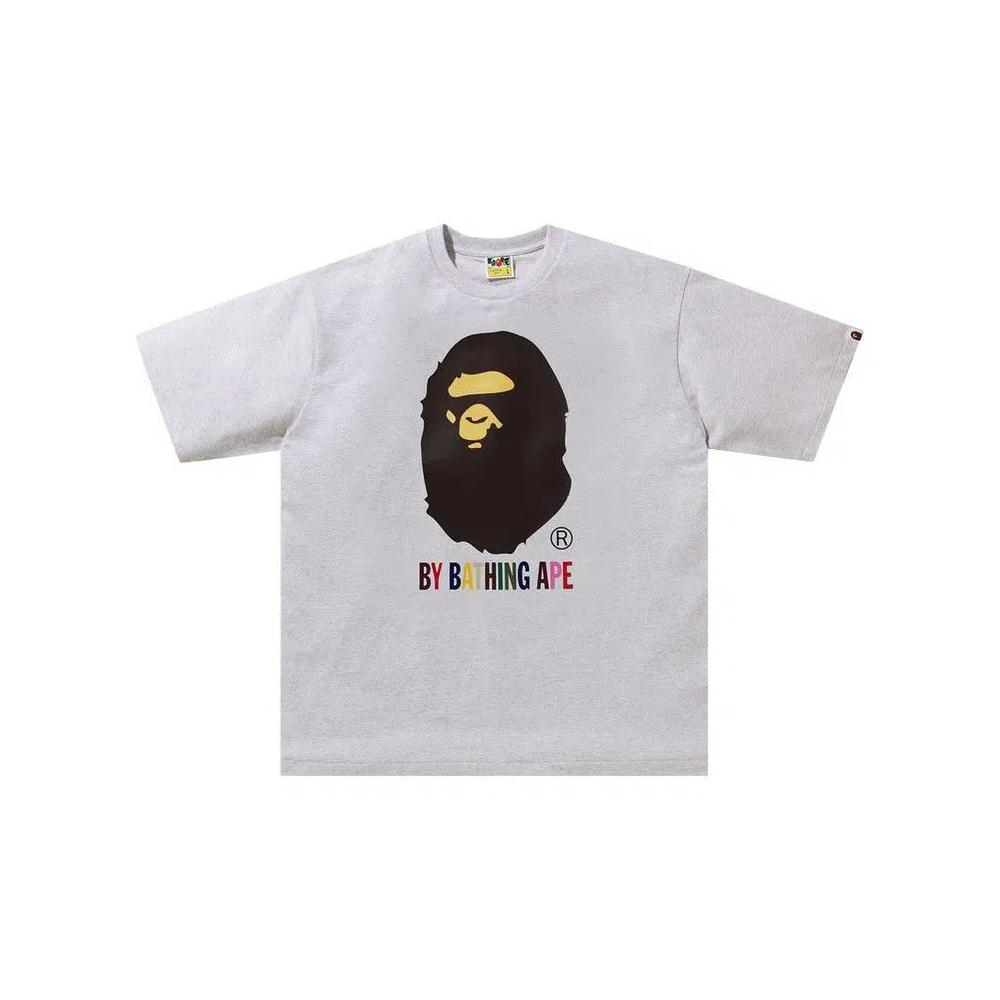 Футболки BAPE Colors By Bathing Ape Relaxed Fit Tee 'Grey' 1