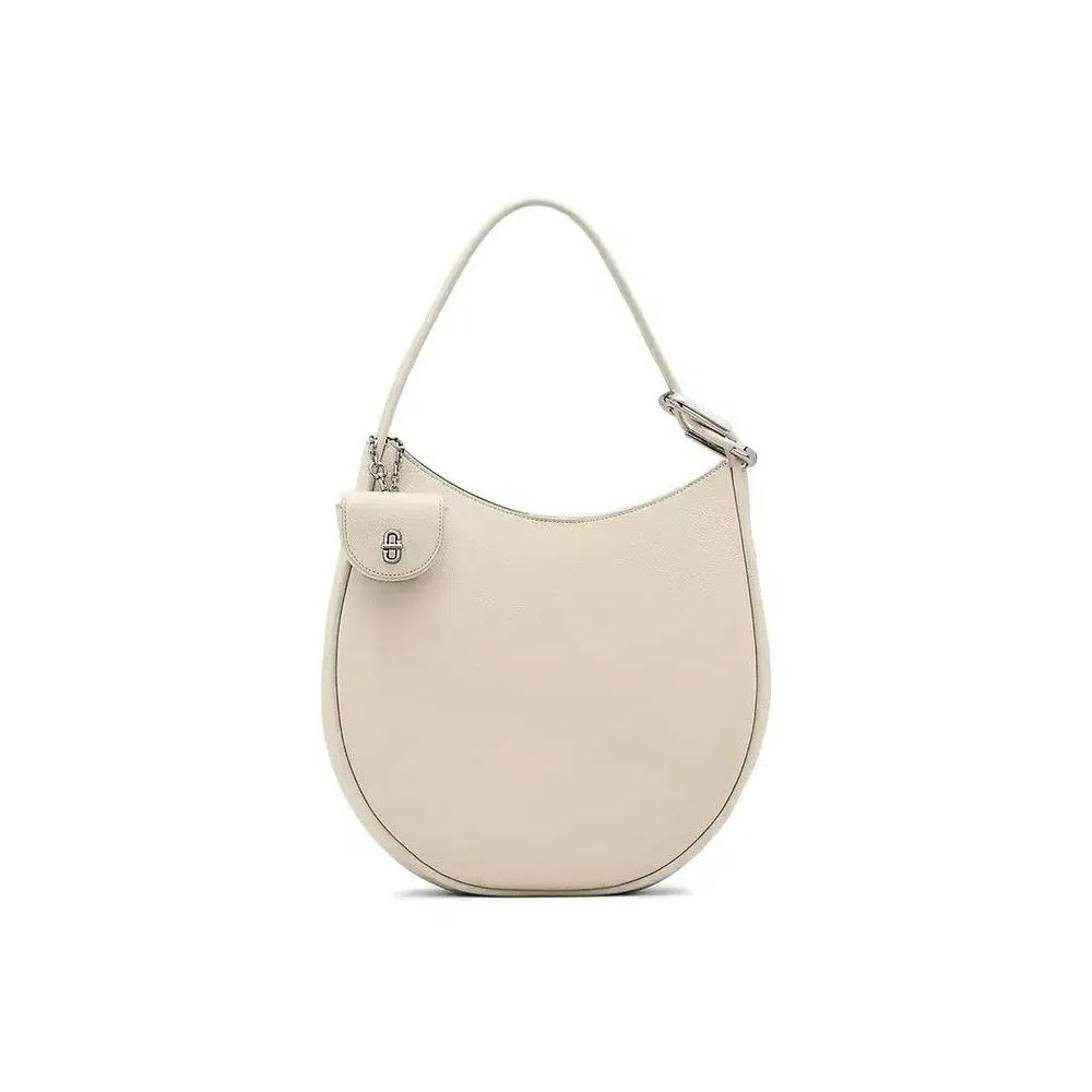 Сумки через плечо Marc Jacobs Leather Dual Large Hobo Bag 'Cloud White' 1