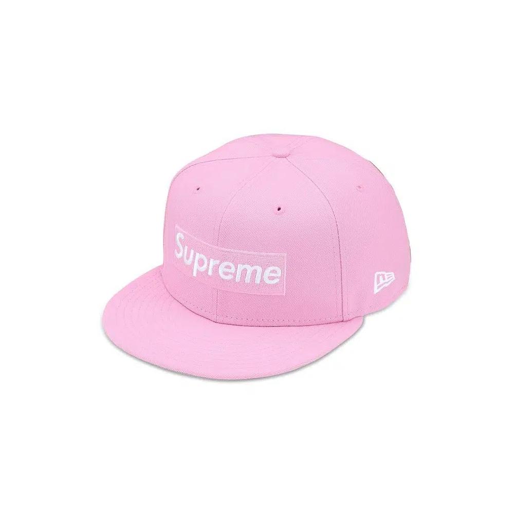 Кепки Supreme Rings Box Logo New Era 'Розовый' 1