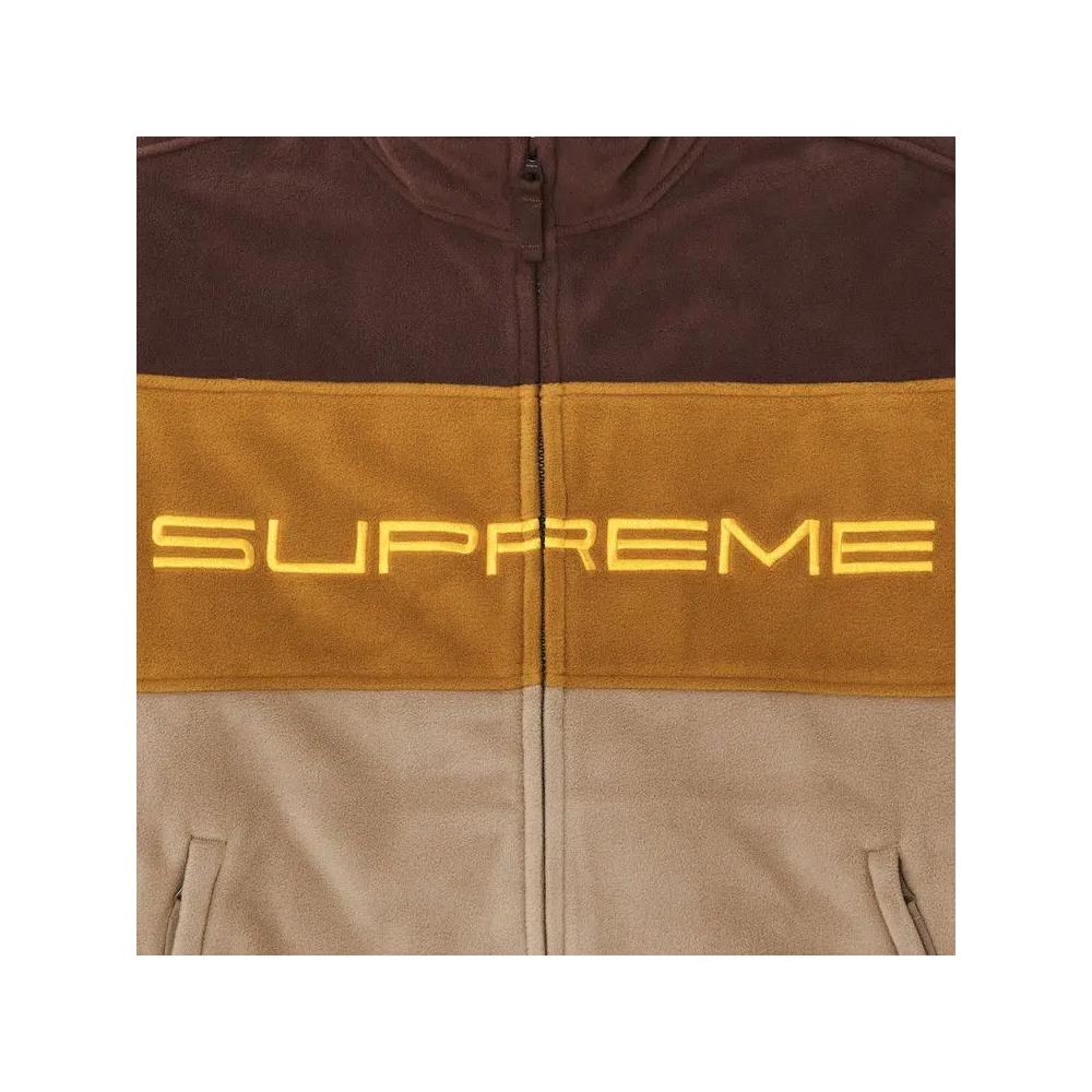 Куртки Supreme Polartec Zip Jacket 'Brown' 3