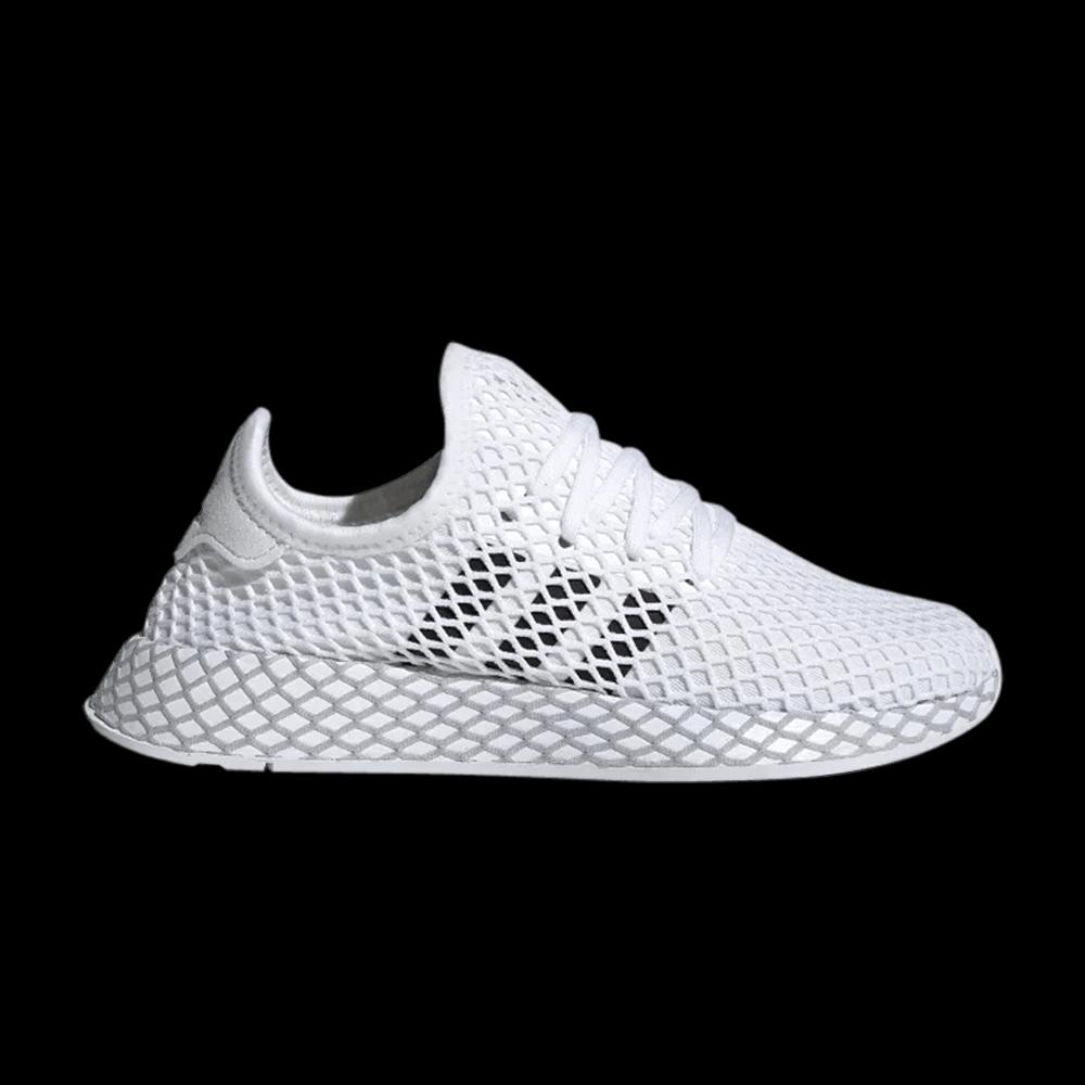 Кроссовки Adidas Deerupt Runner J 'Cloud White Black' 1