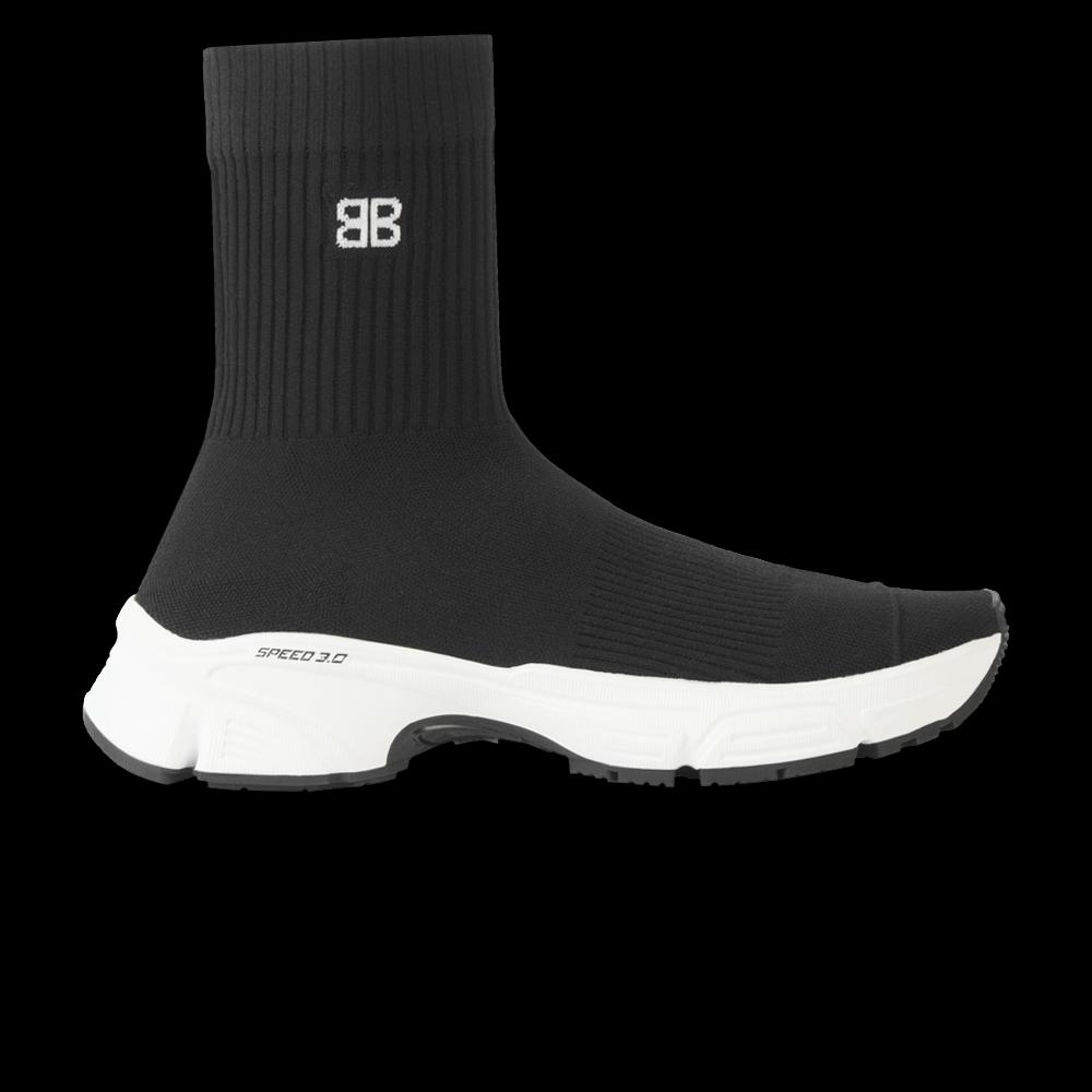 Кроссовки Balenciaga Speed 3.0 Sneaker 'Черный Белый' 1