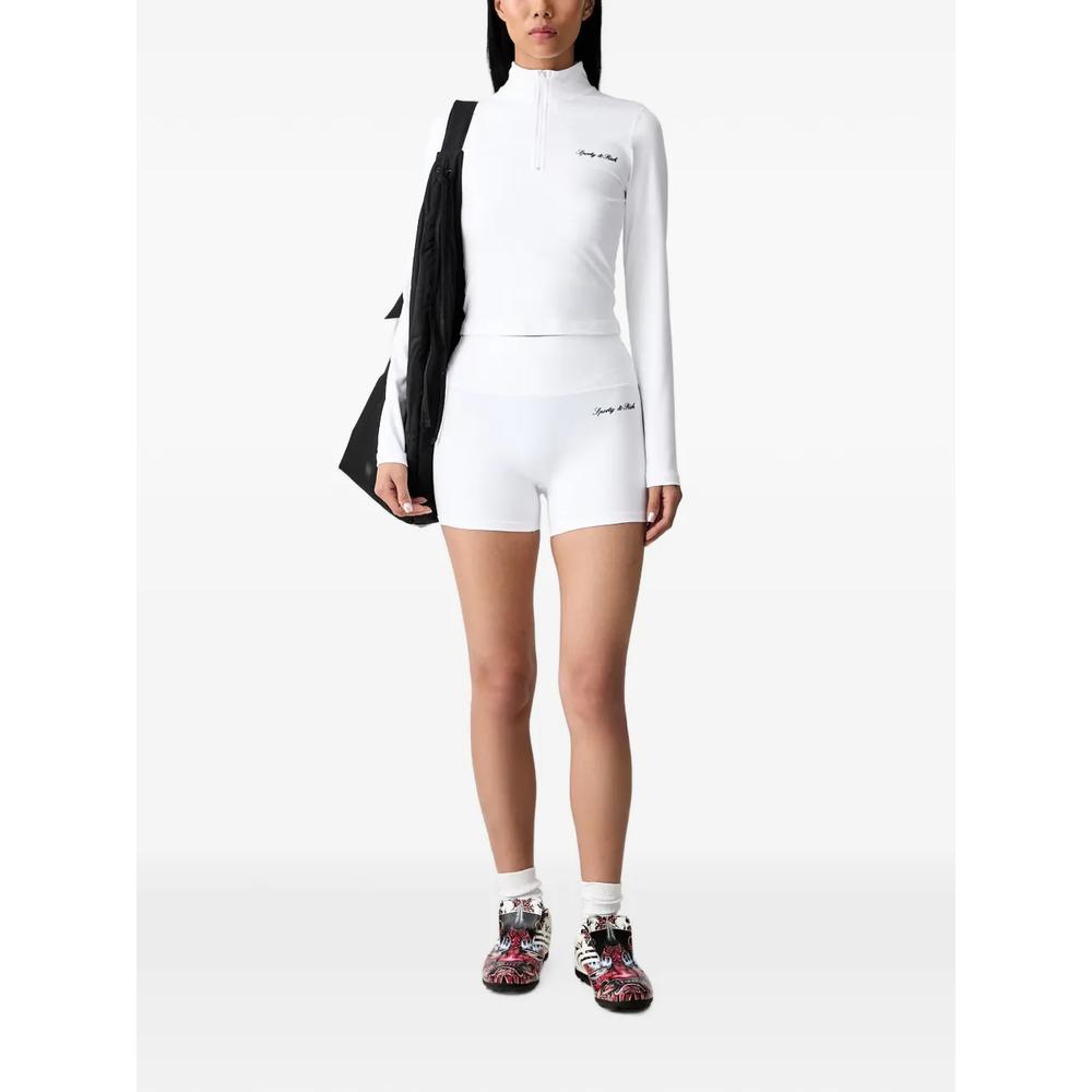 Толстовка с воротником на молнии и логотипом 1