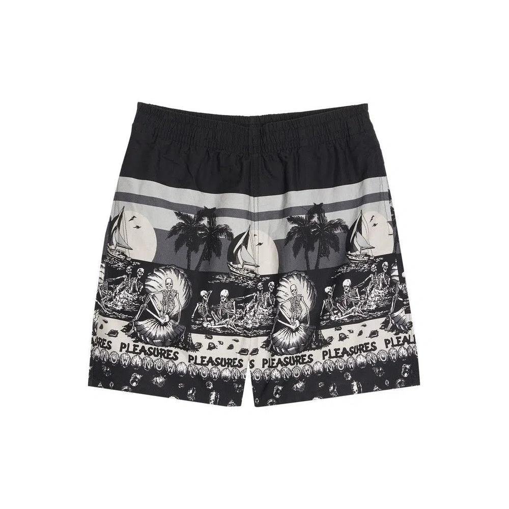 Шорты Pleasures Beach Short 'Черный' 1