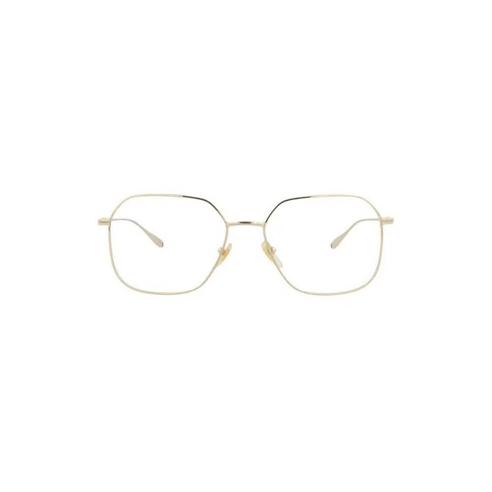 Очки Gucci металлическая оправа квадратной формы 'Золотой/Прозрачный' 1