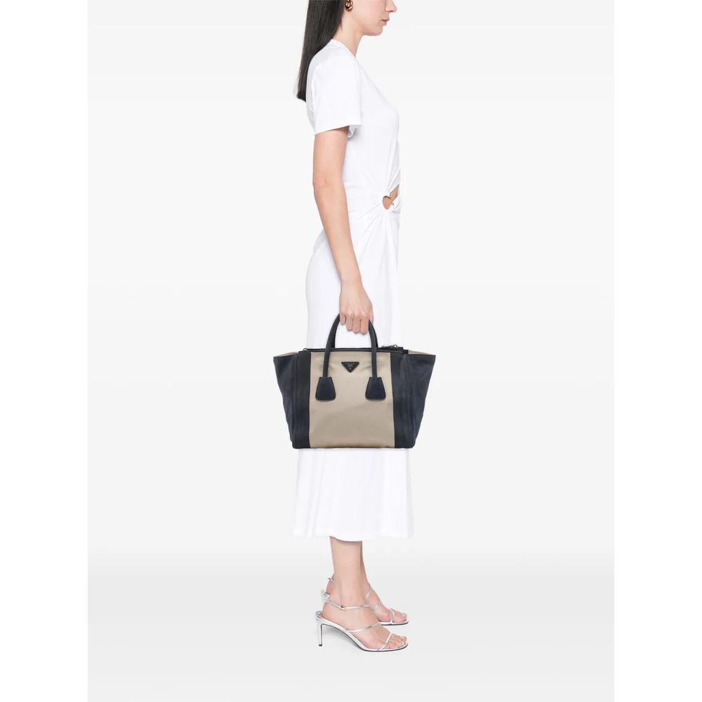 Сумка-сэтчел Canvas and Suede Twin Pocket Double Handle (2010-2026 годы) 2