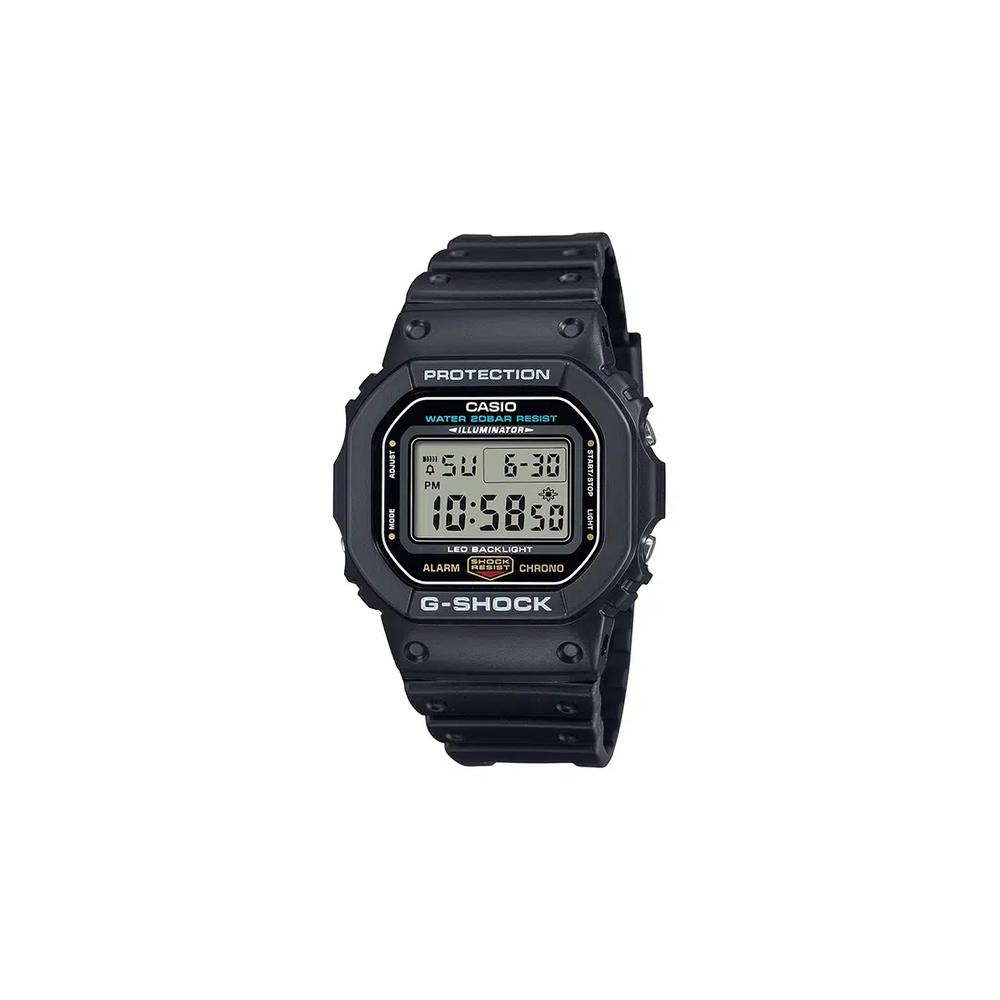 DW-5600UE-1 мужские цифровые часы с черным смоляным ремешком 1