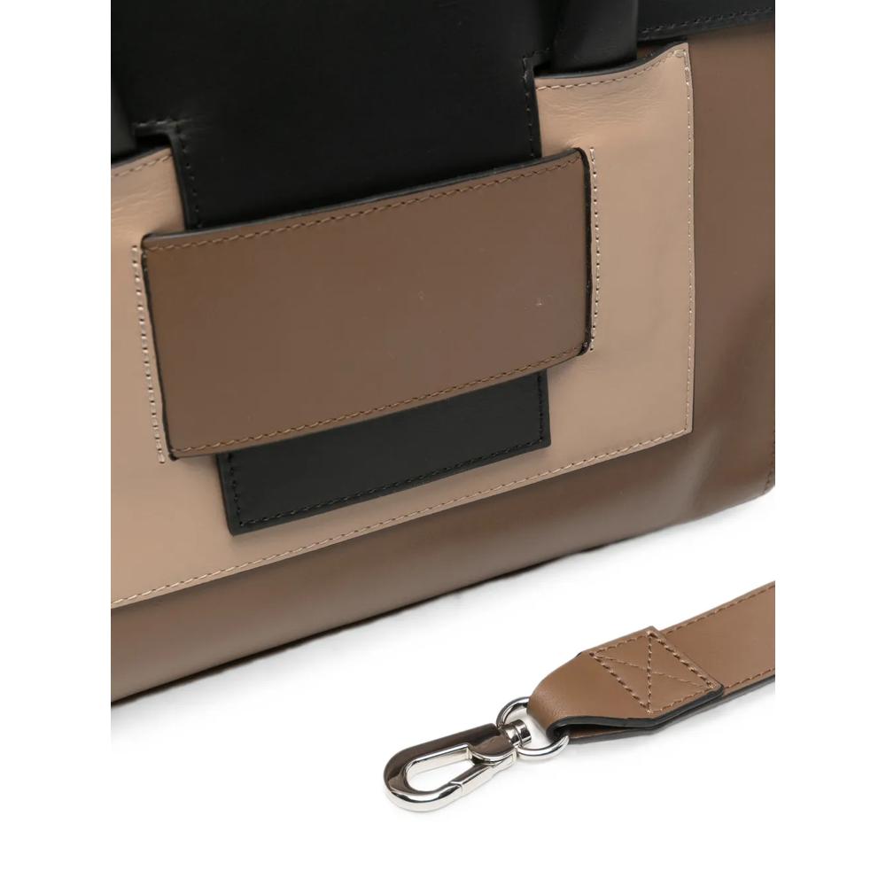 Alpha color-block tote bag 4