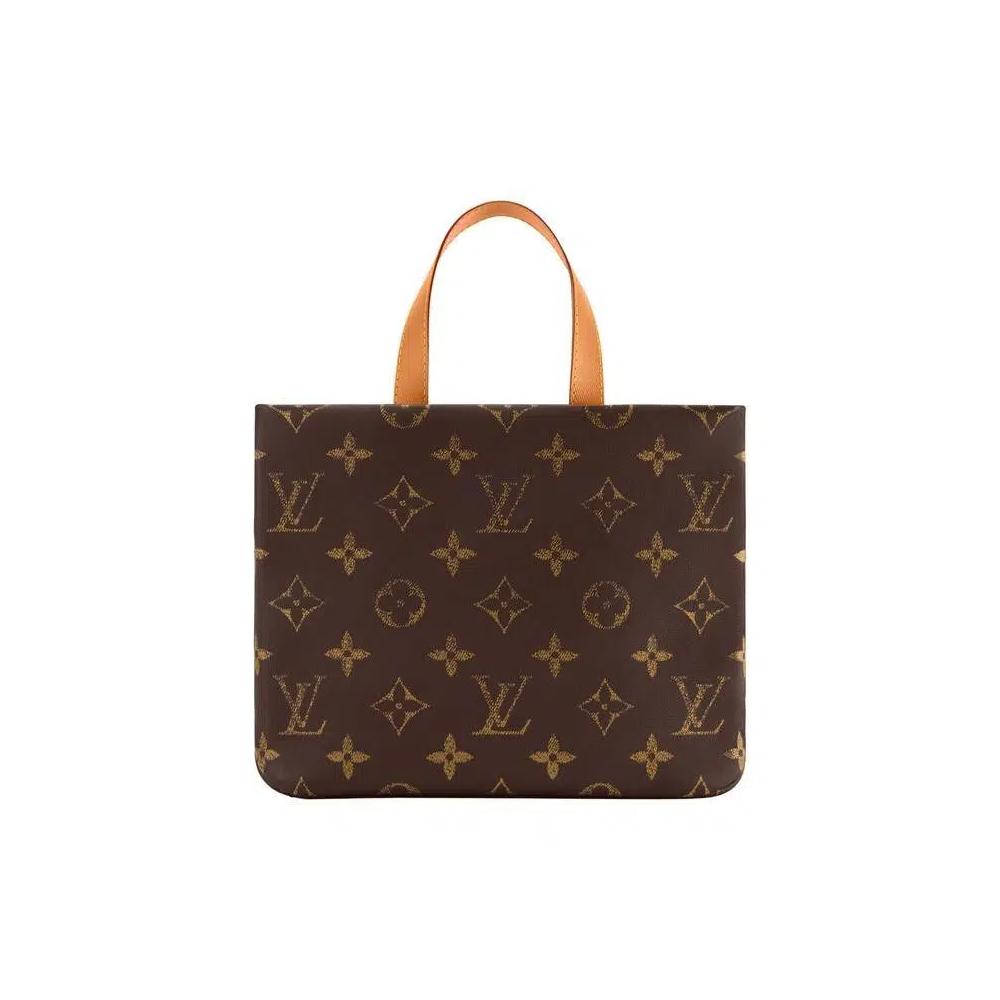 Сумка с ручками Louis Vuitton Mini Shopper Tote 'Brown Monogram Cowhide Leather' 2