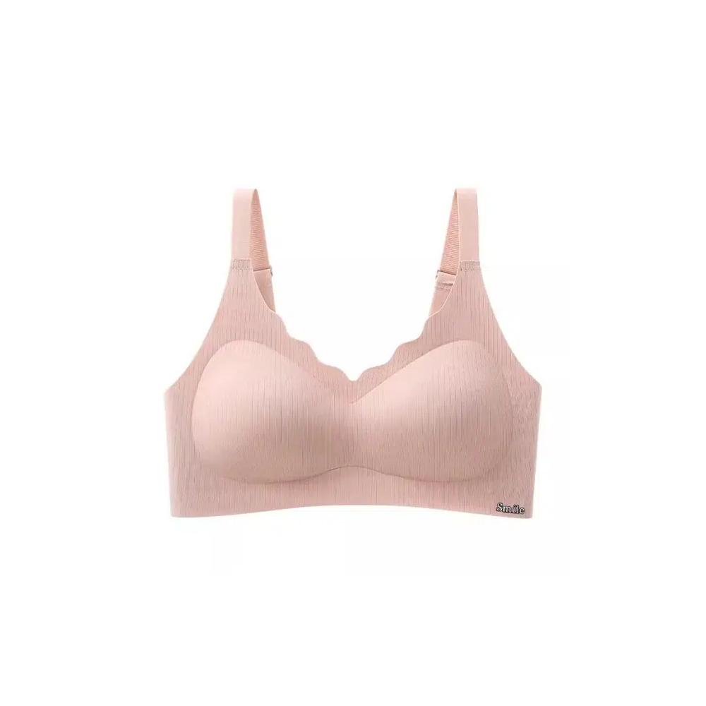 Бюстгальтер Premium Macie Scallop Seamless Wireless Padded Support Bra, бежевый 2