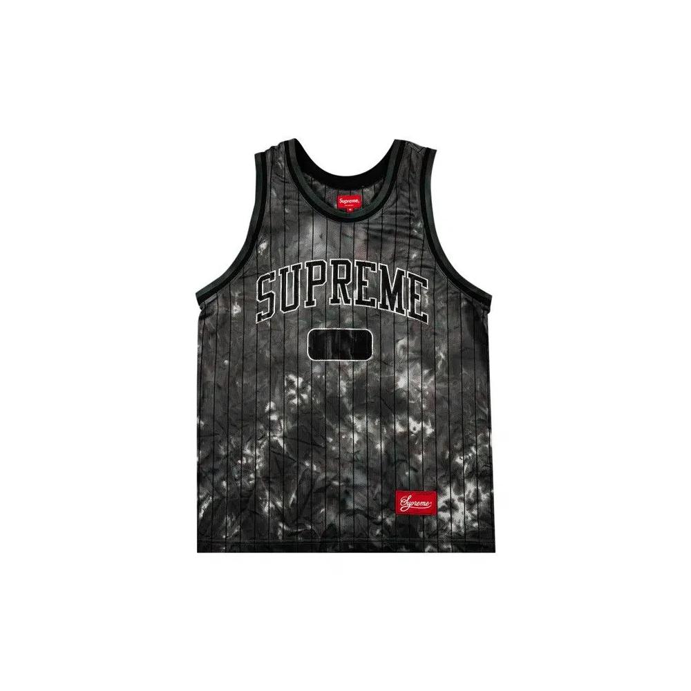 Джерси Supreme Dyed Basketball Jersey 'Black' 1