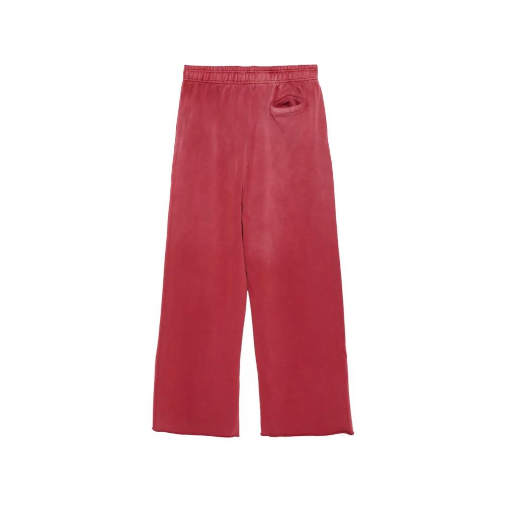 faded-wash raw-cut track pants 2