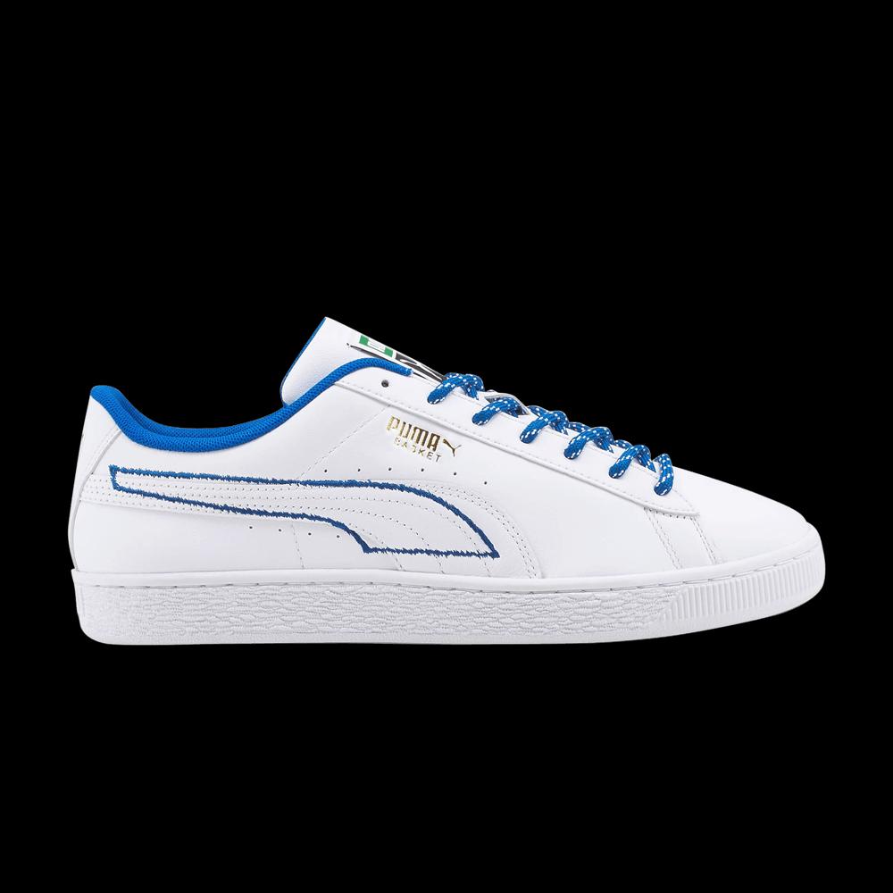 Кроссовки Puma Basket New Heritage 'White Royal' 1