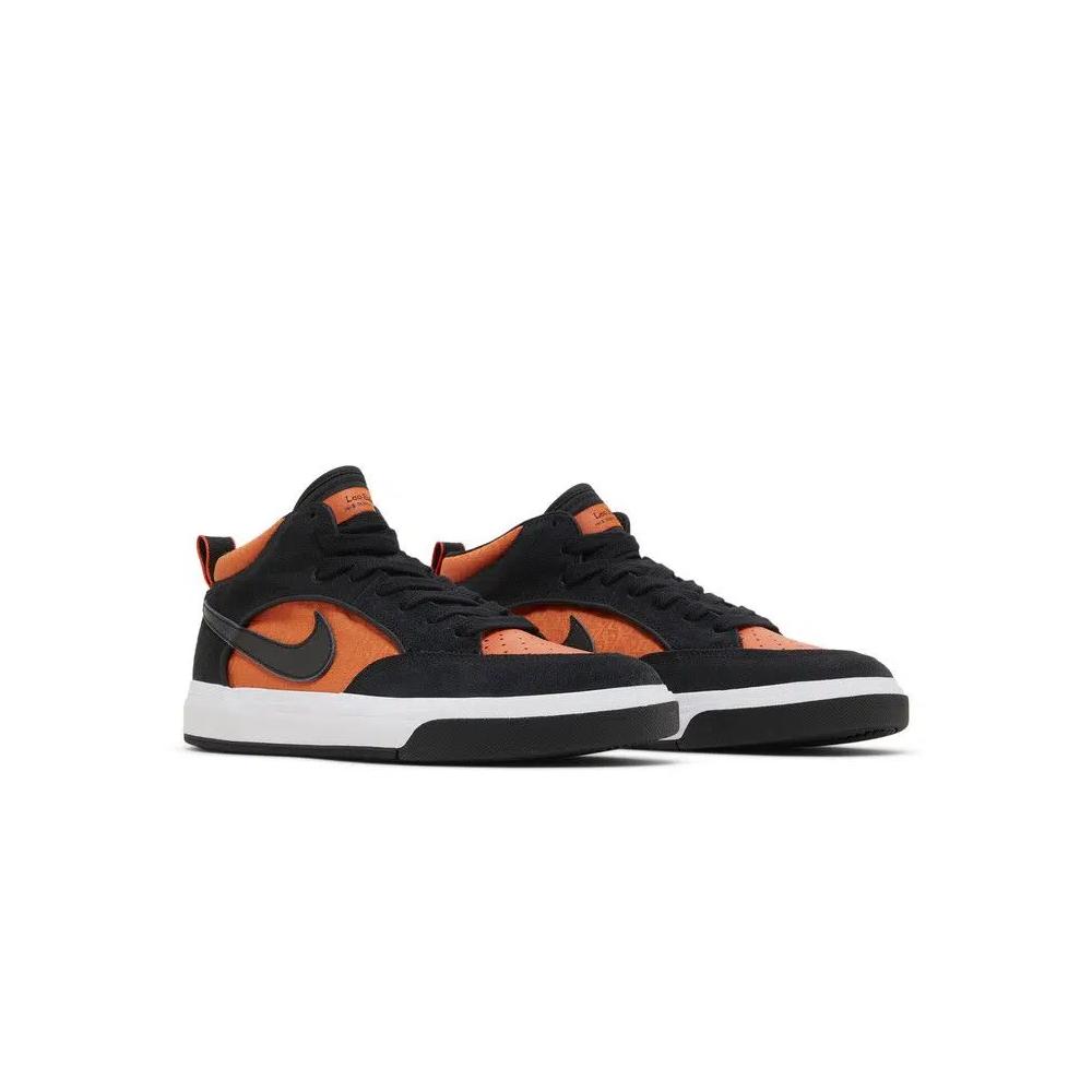 Кроссовки Nike React Leo SB 'Black Electro Orange' 8