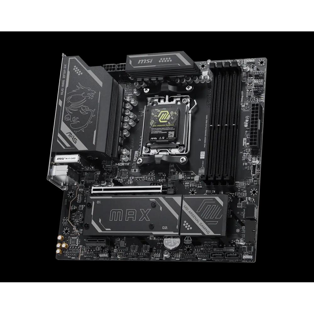 MSI B850M GAMING PLUS MAX WIFI mATX материнская плата (DDR5) 3
