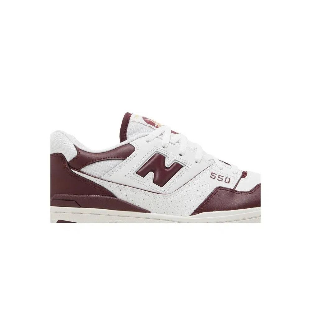 Кроссовки New Balance 550 'White Burgundy' 2