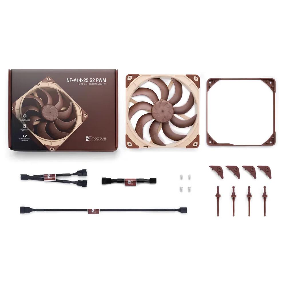 Noctua NF-A14x25 G2 PWM 140mm вентилятор 5