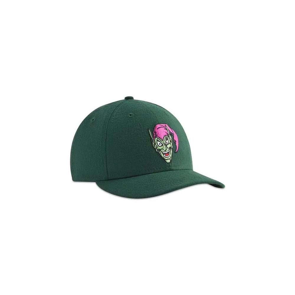 Бейсболки Kith x Marvel For New Era Green Goblin 59FIFTY Fitted 'Stadium' 3