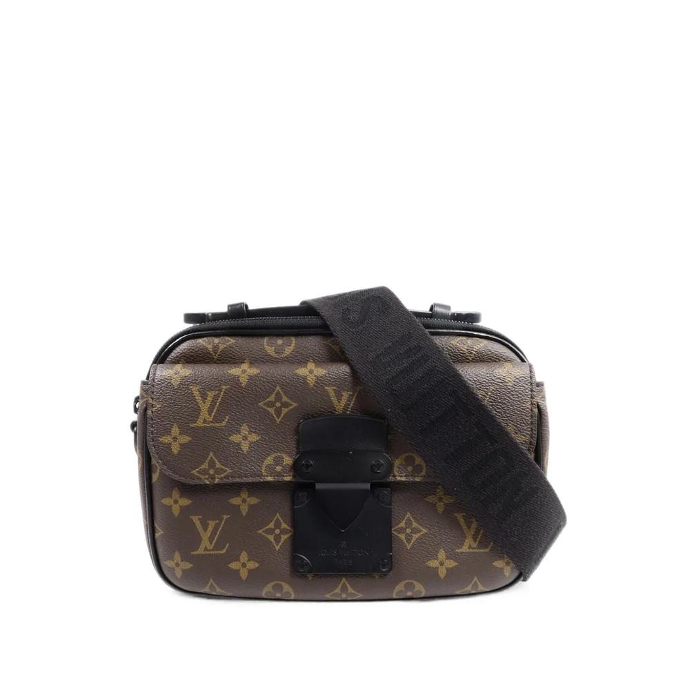 S Lock monogram shoulder bag 1