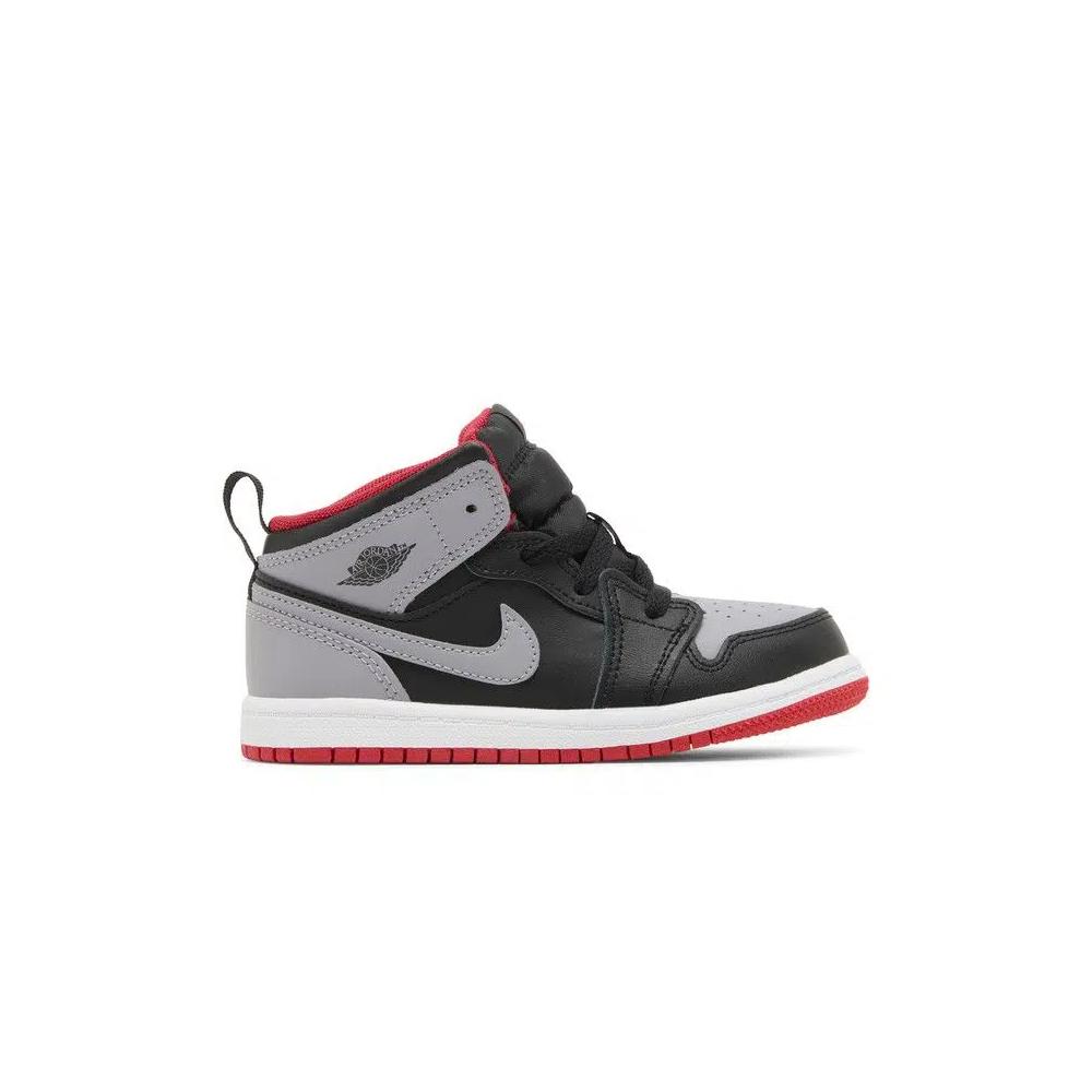 Лайфстайл Баскетбол Air Jordan 1 Mid TD 'Bred Shadow' 1